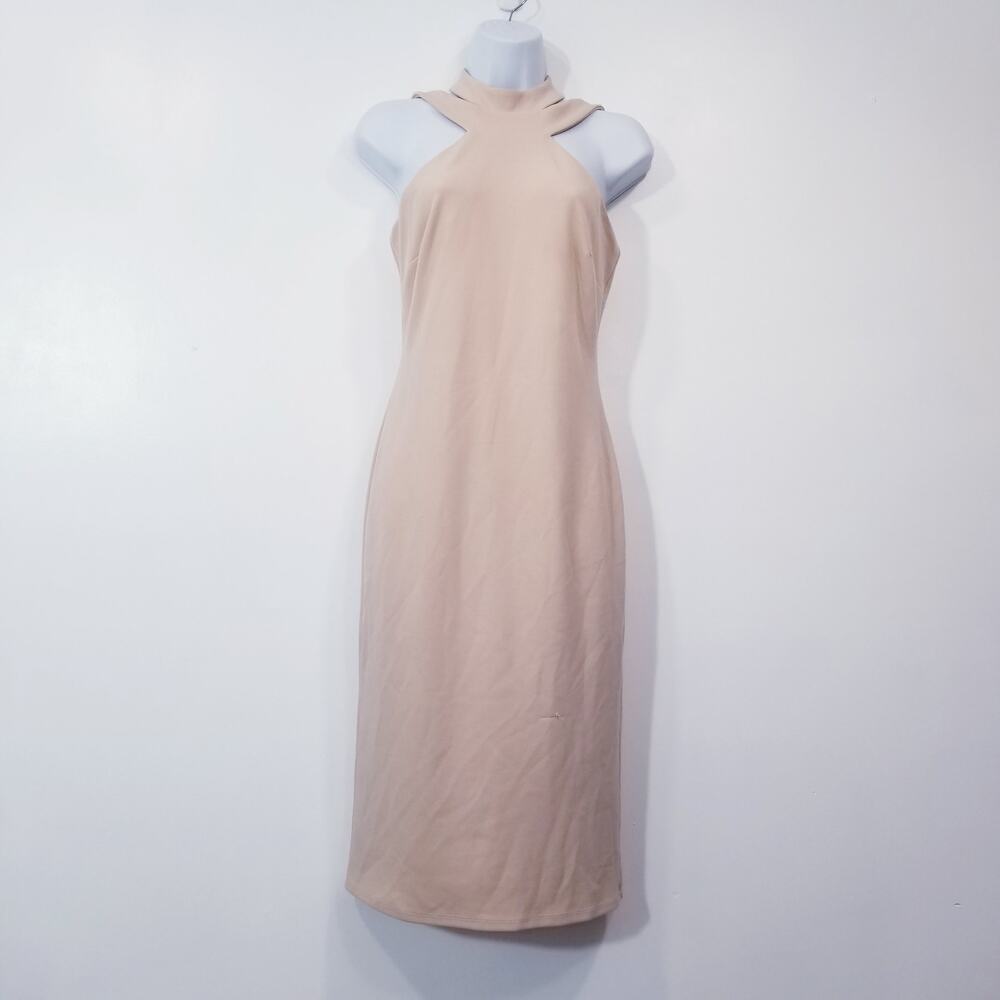 Bebe Cream Cocktail Dress